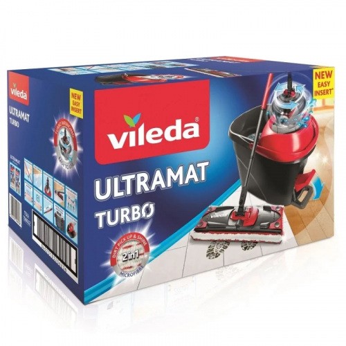 Vileda Mop Obrotowy Płaski Ultramat TURBO