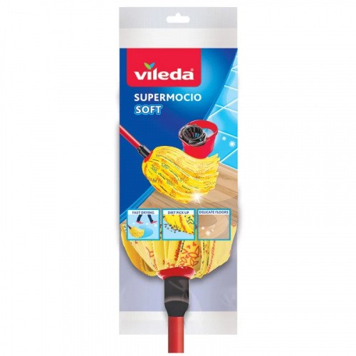 VILEDA Mop Paskowy SuperMocio Soft + Kij