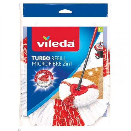 Vileda TURBO Wkład Do Mopa Obrotowego 2w1