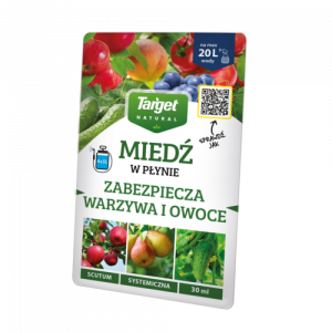 SCUTUM Miedź w płynie 30ml Target Systemiczna ochrona warzyw i owoców