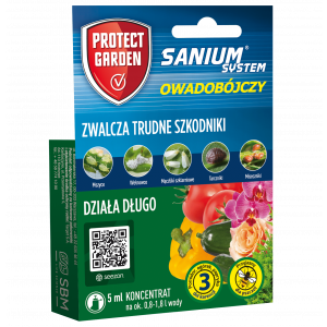 Sanium System 5ml Protect Garden Na Szkodniki Tarcznik Mączlik Mszyca