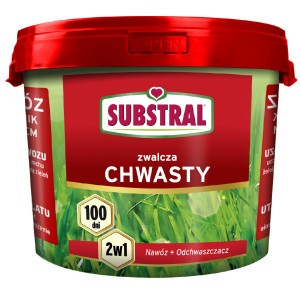 Nawóz do Trawnika na Chwasty 100 dni 2w1 Długodziałający Substral