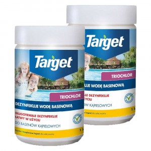 2szt Chlor Extra Granulat Basen 1kg Target