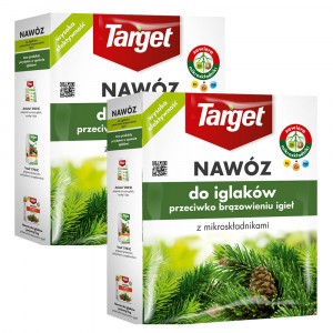 2szt Nawóz Granulowany Do Iglaków Przeciw Brąz 1kg Target