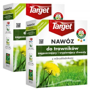 2szt Nawóz Granulowany Zagęszczający Na Chwasty 1kg Target