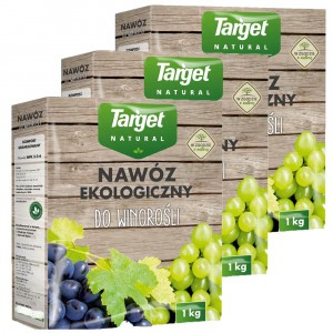 3szt Nawóz Ekologiczny do Winorośli 1kg Target