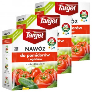 3szt Nawóz Granulowany Do Pomidorów I Ogórków 1kg Target
