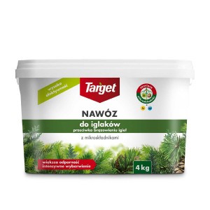 Nawóz Granulowany Do Iglaków Przeciw Brąz 4kg Target