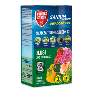 Sanium System Koncentrat 100 ml Protect Garden Na Szkodniki Tarcznik Mączlik Mszyca