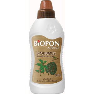 Biohumus Natural Do Roślin Zielonych 0,5l Biopon 
