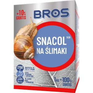 Snacol 3GB środek Na Ślimaki 1kg Bros 