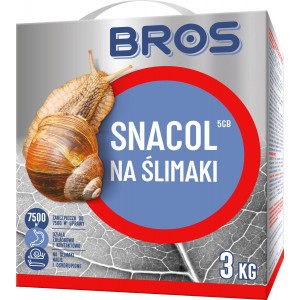 Snacol 5GB środek Na ślimaki 3kg Bros 