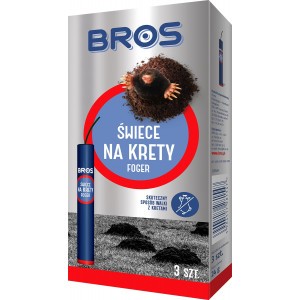 Świece Na Krety Foger 3szt Bros 