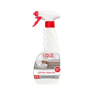 Płyn Do Toalet WC 600ml Do Mycia Czyszczenia Czysta Toaleta Feda