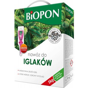 Nawóz Do Iglaków 5kg Biopon karton