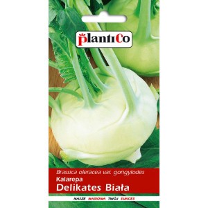 Kalarepa Delikates Biała 2g PlantiCo