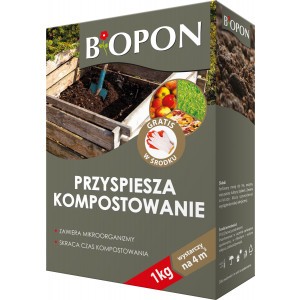 Komposter 1kg + Rękawice Gratis!!! Biopon 