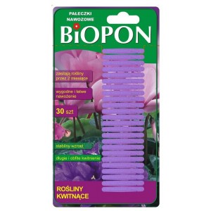 Pałeczki Nawozowe Do Roślin Kwitnących 30szt Biopon 