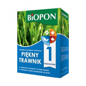 Piękny Trawnik Przedwiośnie Nawóz do Trawnika 2kg Biopon