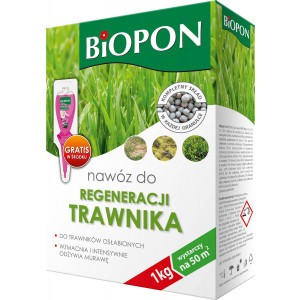 Nawóz Do Regeneracji Trawnika 1kg Biopon 
