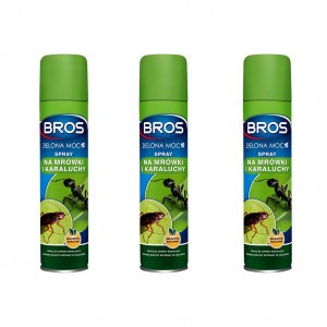 3szt Spray Na Mrówki i Karaluchy Zielona Moc Bros