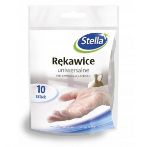 Stella Rękawice Winylowe Uniwersalne 10szt