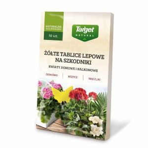 Żółte Tablice Lepowe Do Doniczki 10szt Target