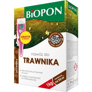 Nawóz Jesienny Do Trawnika 1kg Biopon 