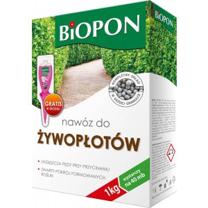 Nawóz Do żywopłotów 1kg Biopon 