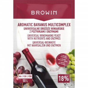 Aromatic Bayanus Multicomplex zestaw startowy do wina - Drożdże Pożywka Enzymy, 40g