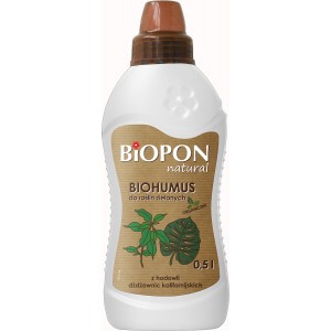 Biohumus Natural Do Roślin Zielonych 1l Biopon 