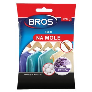 Lawendowe Kulki Na Mole 120g Bros 