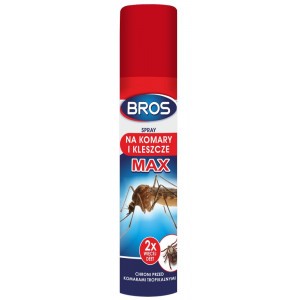 Spray Na Komary I Kleszcze Max 90ml Bros 