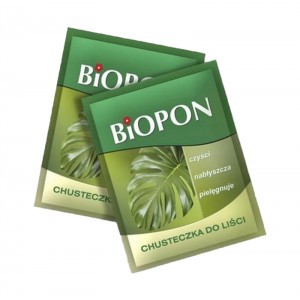 Chusteczka Pielęgnacyjna Do Liści Biopon 1szt 