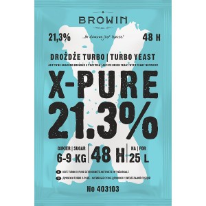 X-PURE 48 TURBO PURE Drożdże Gorzelnicze 21,3% 135g