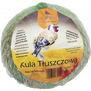 Kula Tłuszczowa dla Ptaków 90g