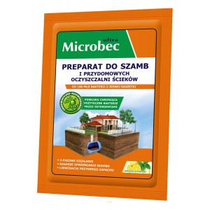 Microbec Ultra 25g Cytrynowy Preparat Do Szamb Bros