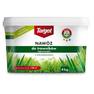 Nawóz Granulowany Do Regeneracji Trawników 4kg Target