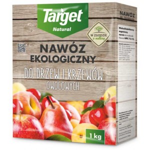 Nawóz Ekologiczny do Drzew I Krzewów Owocowych 1kg Target