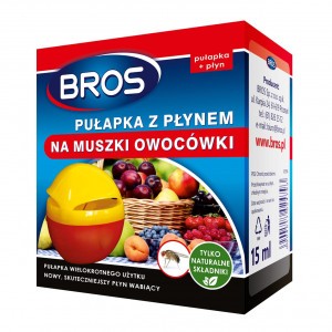 Pułapka Z Płynem Na Muszki Owocówki Bros 