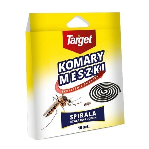 Spirale Odstraszające Komary i Meszki Target 10szt