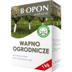 Wapno Ogrodnicze Do Bielenia i Odkwaszania 1kg Biopon 