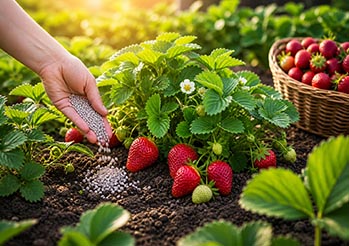 Czym nawozić truskawki wiosną, żeby miały dużo owoców? Kompletny plan nawożenia krok po kroku