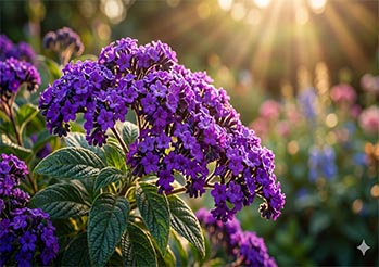 Heliotrop - pachnący jak wanilia hit ogrodu. Uprawa, pielęgnacja i sekret obfitego kwitnienia