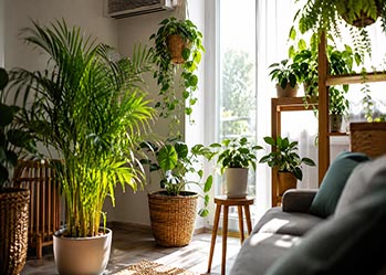 Naturalna klimatyzacja. Jak za pomocą roślin obniżyć temperaturę w domu o kilka stopni?