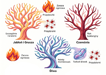 Kalendarz oprysków drzew owocowych 2026. Jak i kiedy pryskać, by cieszyć się zdrowymi owocami? (Kompletny Przewodnik)