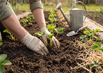 Kiedy sadzić truskawki w 2026? Terminy wiosenne i jesienne + jak sadzić krok po kroku