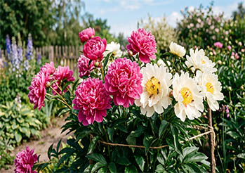 Piwonia chińska (Paeonia lactiflora) - uprawa, sadzenie i pielęgnacja. Jak uzyskać spektakularne kwiaty?