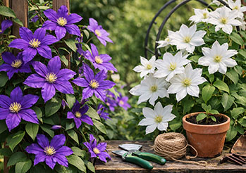 Powojniki (Clematis) - sadzenie, cięcie, uprawa i odmiany. Kompletny poradnik ogrodnika