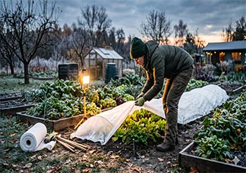 Przymrozki już tej nocy - co zrobić dziś w ogrodzie, żeby uratować rośliny? Pilna checklista
